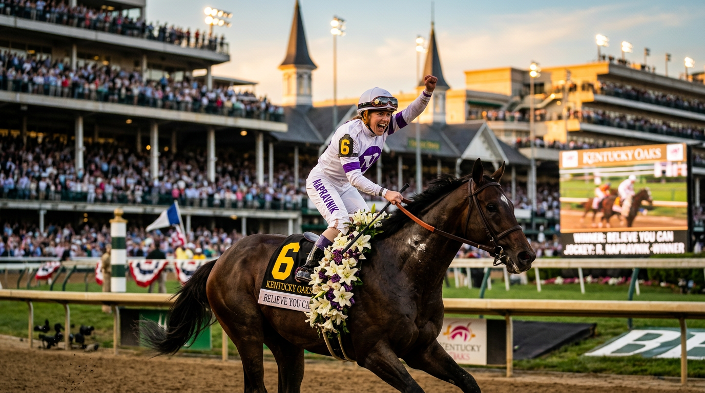 Believe You Can: Congrats to Napravnik!