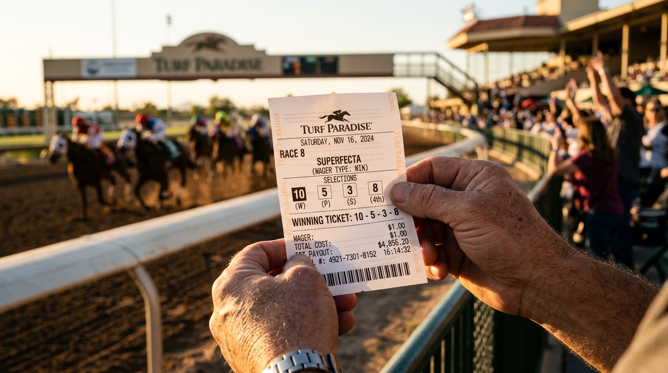 Picked Two $1000+ Superfectas at Turf Paradise