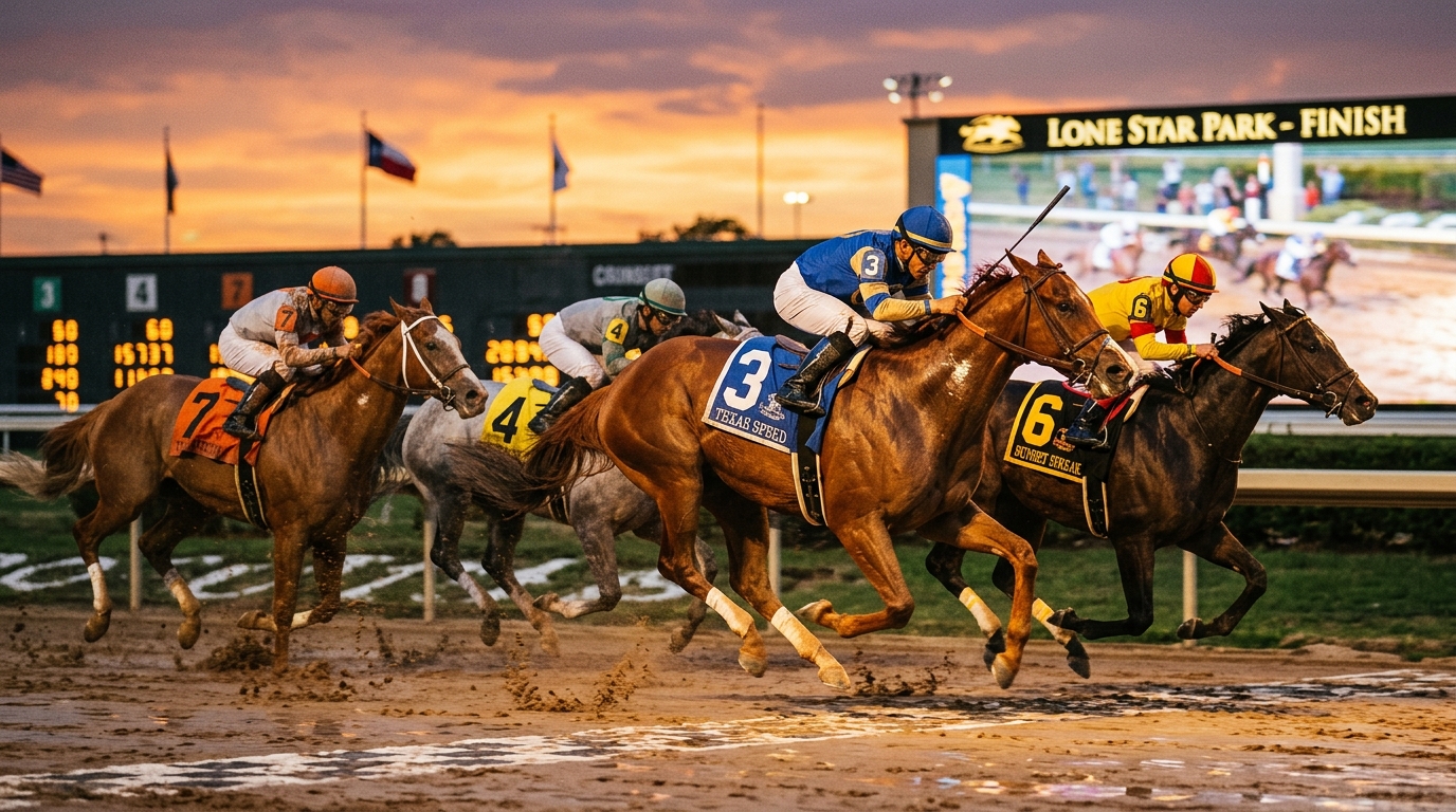 DEMOLISHED Lone Star Park Yet AGAIN; Big Scores in 7 of 11 Races