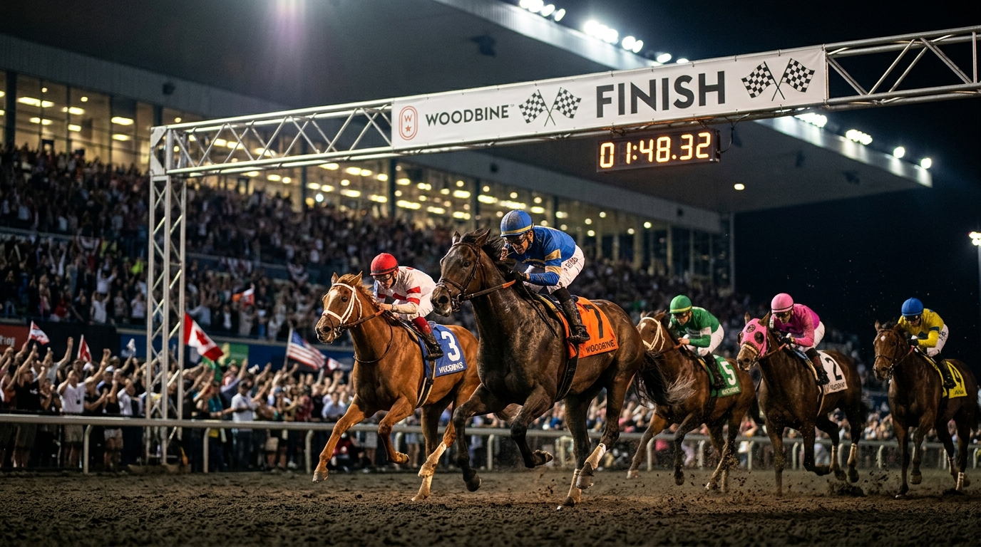 Picked Four Triactors, Superfecta at Woodbine