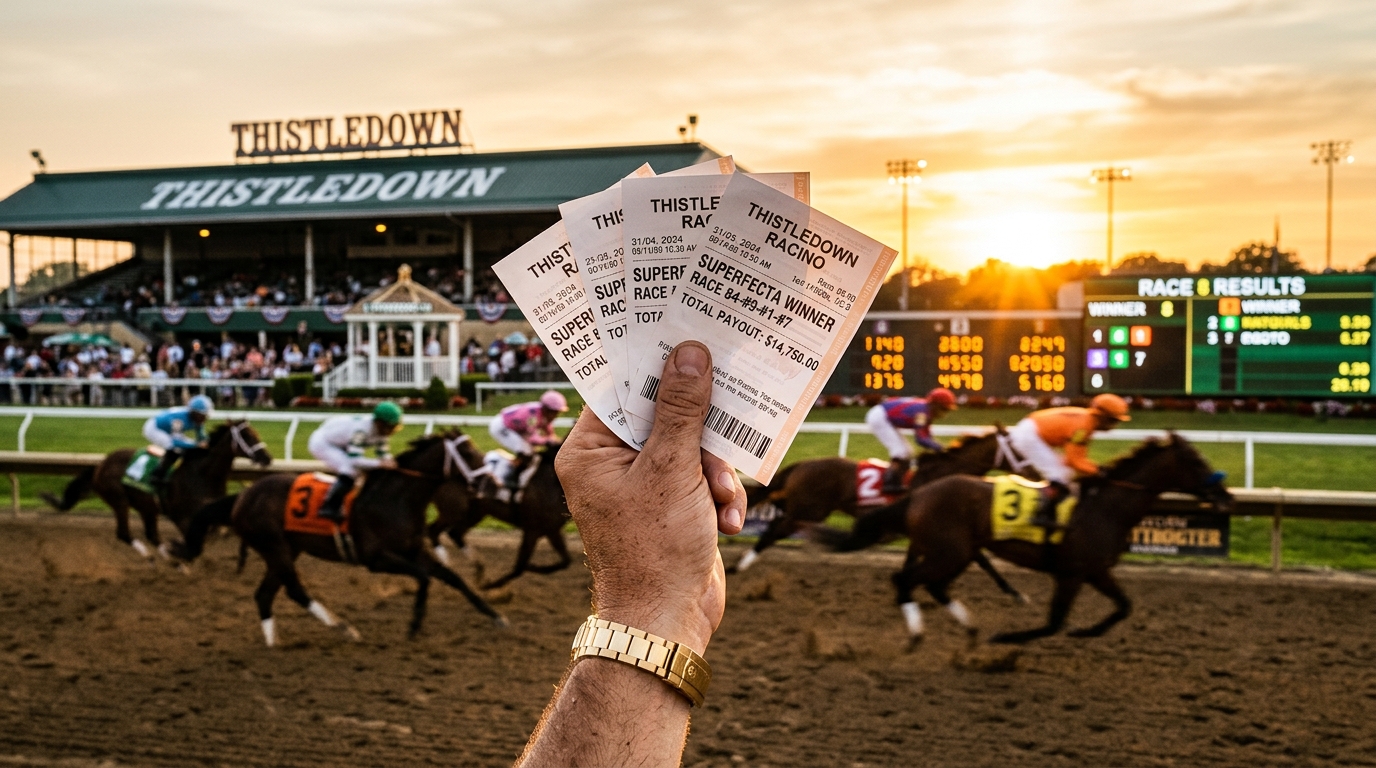 Nailed 4 Superfectas at Thistledown