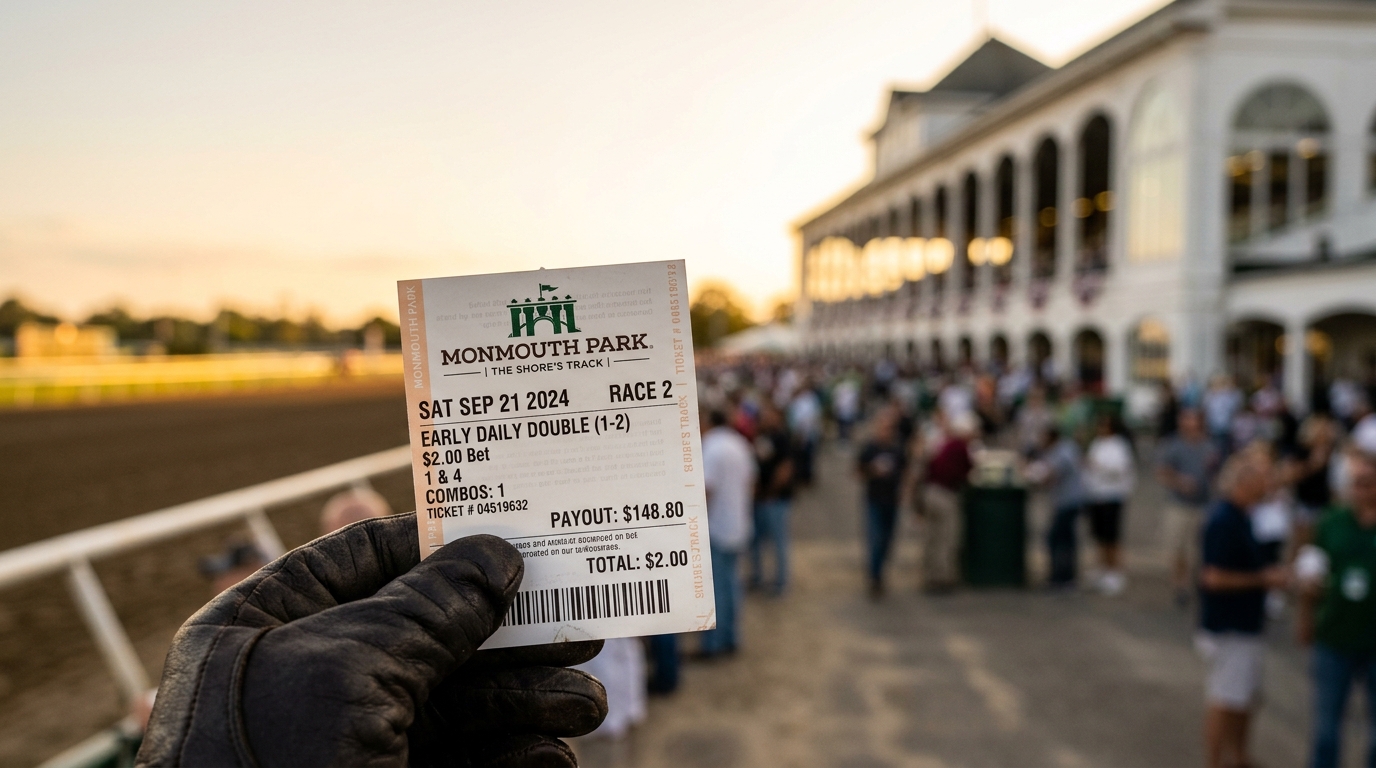 Hit Early Double for $396.40 at Monmouth Park