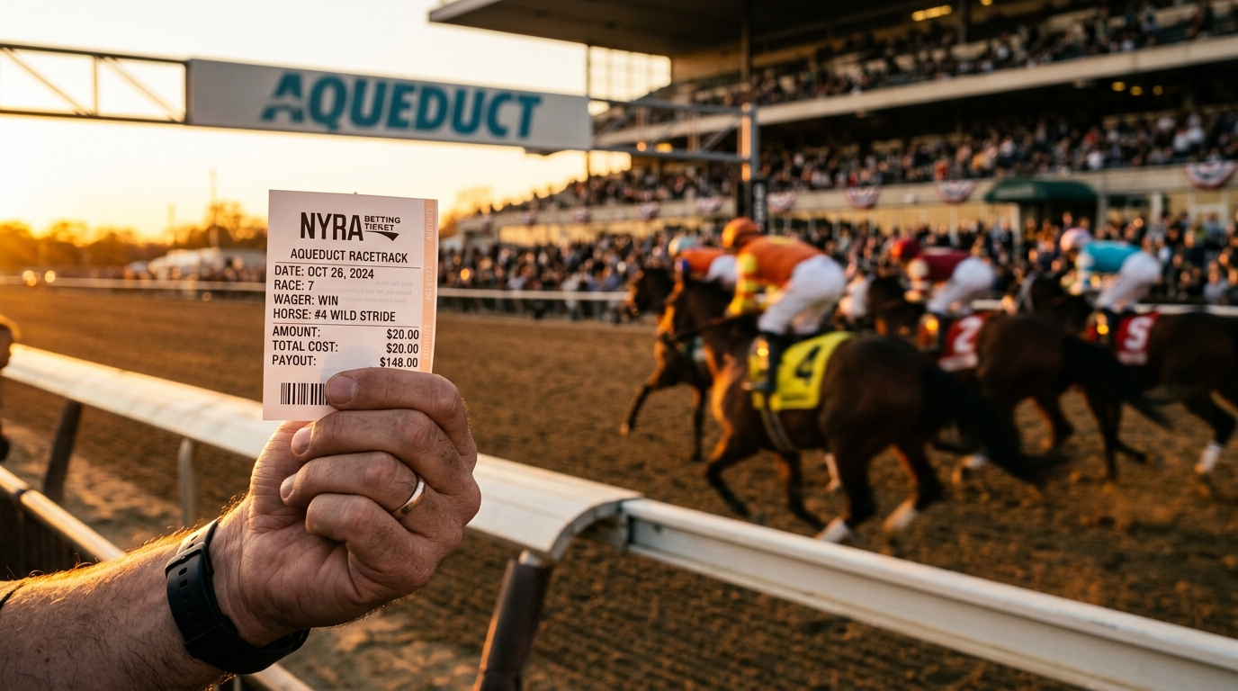 Three Large Trifectas, Two Pick 3s and Pick 4 at Aqueduct