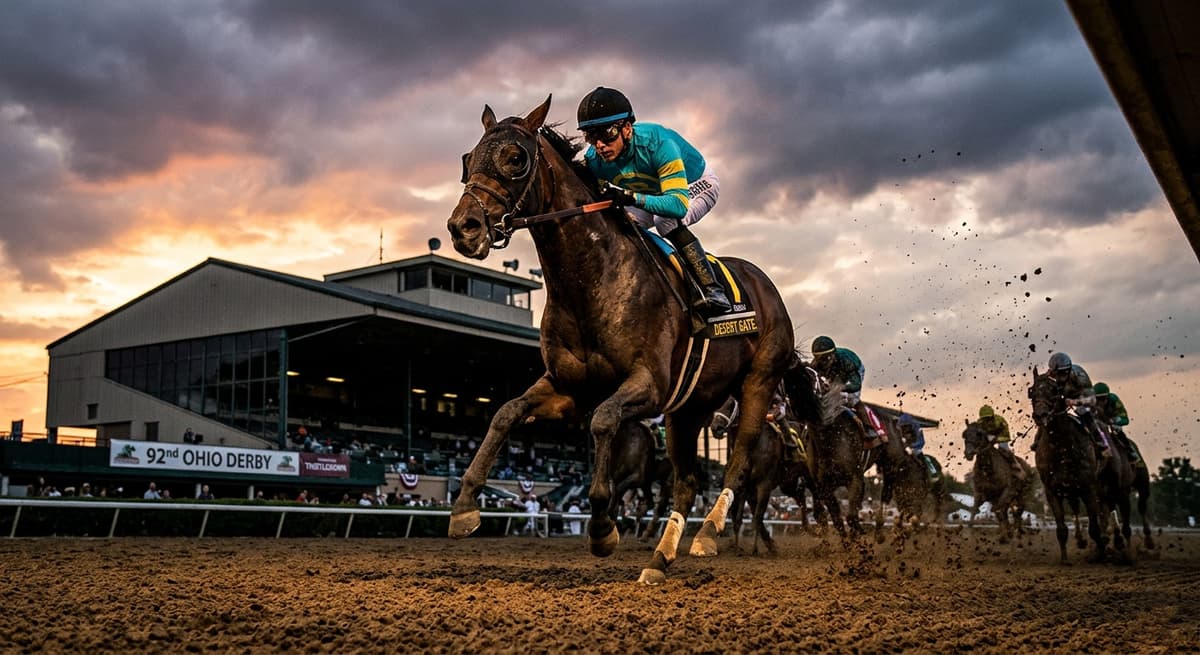 Desert Gate Storms the Ohio Derby This Saturday