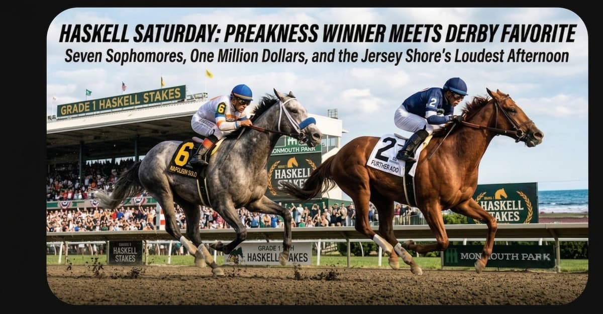 Haskell Saturday: Preakness Winner Meets Derby Favorite