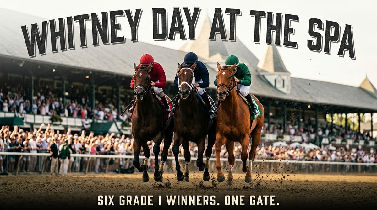 Four Grade 1s, One Whitney, One Wild Saturday
