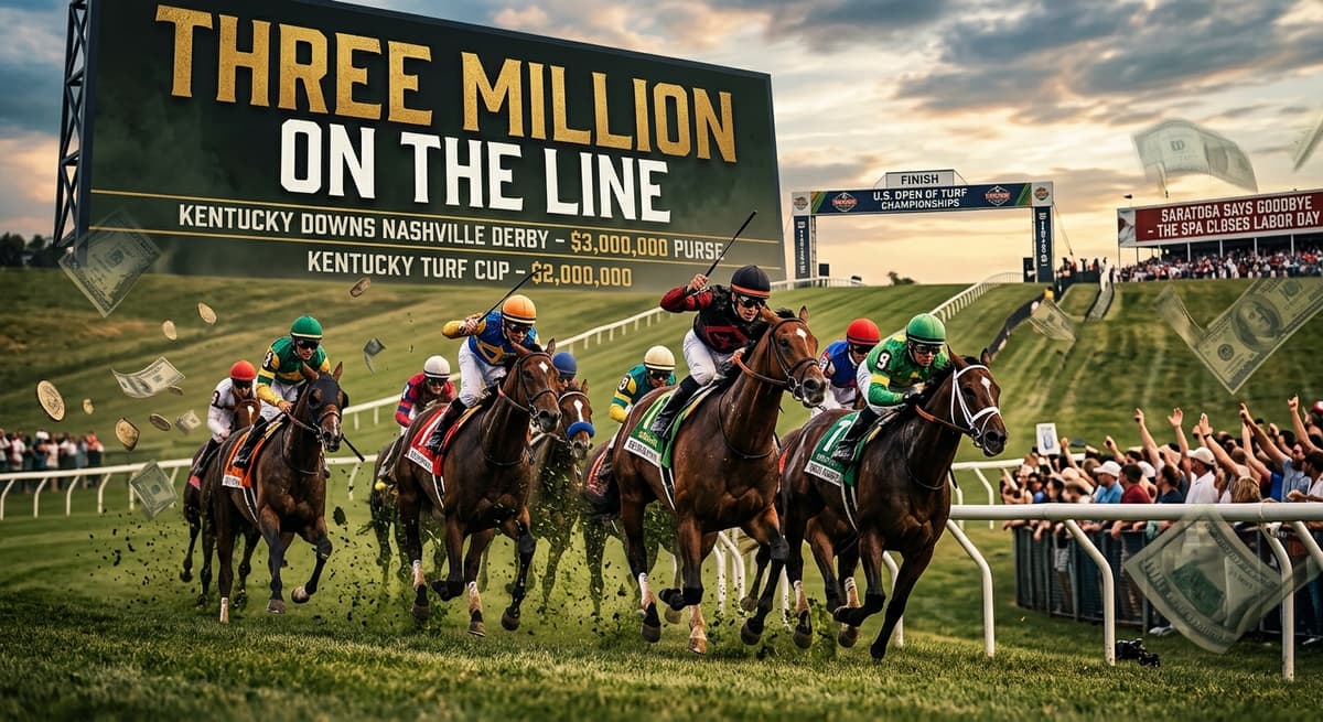 Three Million on the Line at Kentucky Downs