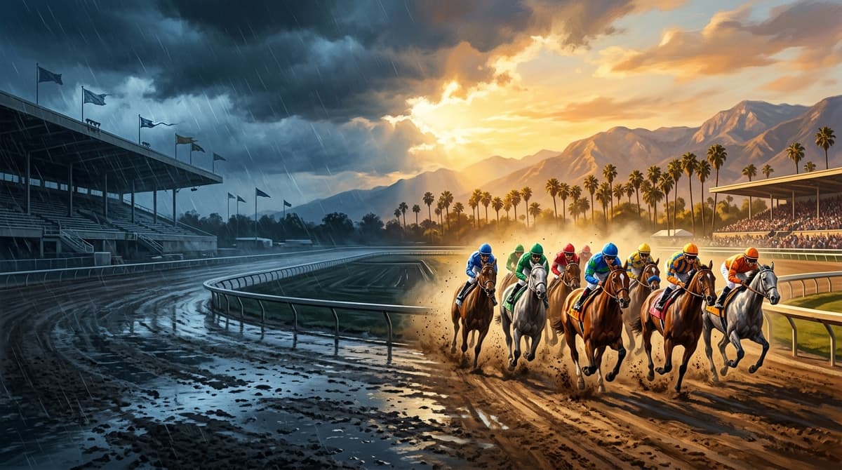 Nevada Beach Defends His Goodwood Crown at Santa Anita