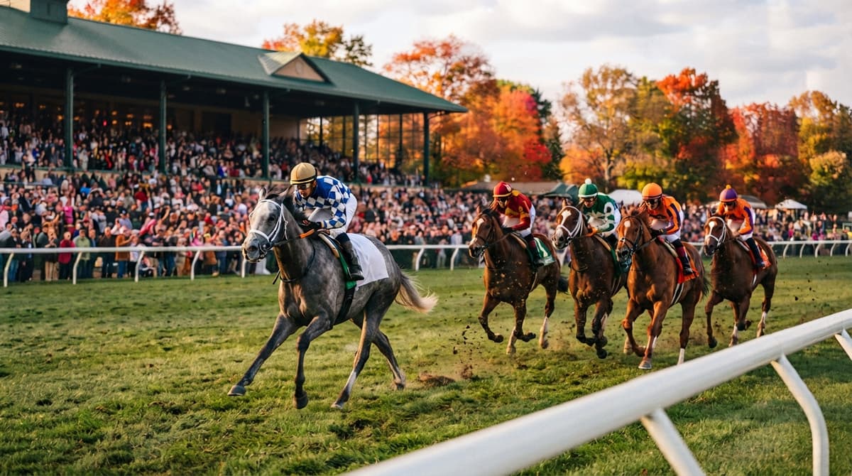 Luster Invades Keeneland for the Queen Elizabeth II