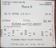 Makes Whopping $631.18 on a $2.40 Superfecta Box at Turfway Park!