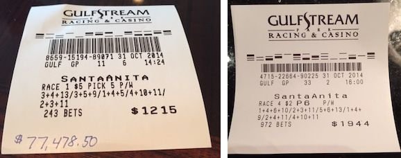 Destroys Friday Breeders' Cup Card For His Biggest Win Ever - Over $100,000!