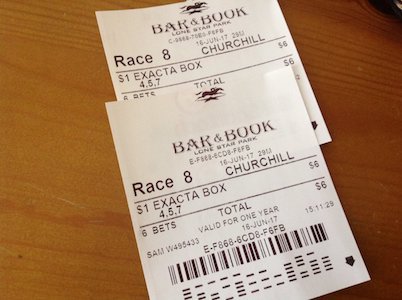 Nails Exacta at Churchill For $264 on $12 Bet (And Sends Proof)!
